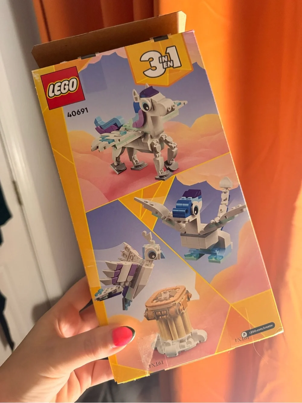 LEGO Creator Mythical Pegasus Set - White & Purple